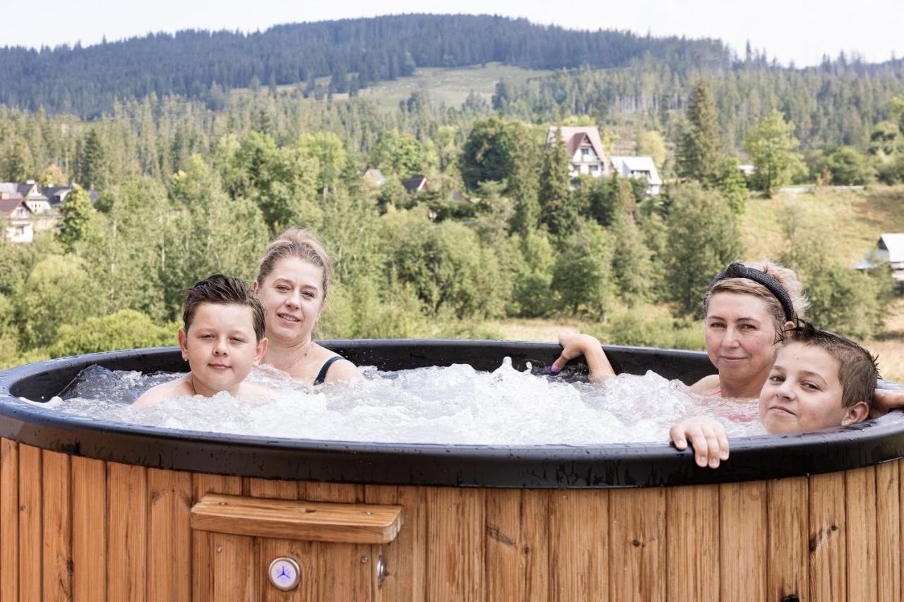 Domki Fox House Z Jacuzzi Elektrycznym Na Wylacznosc กอสเชียลิสกอ ภายนอก รูปภาพ